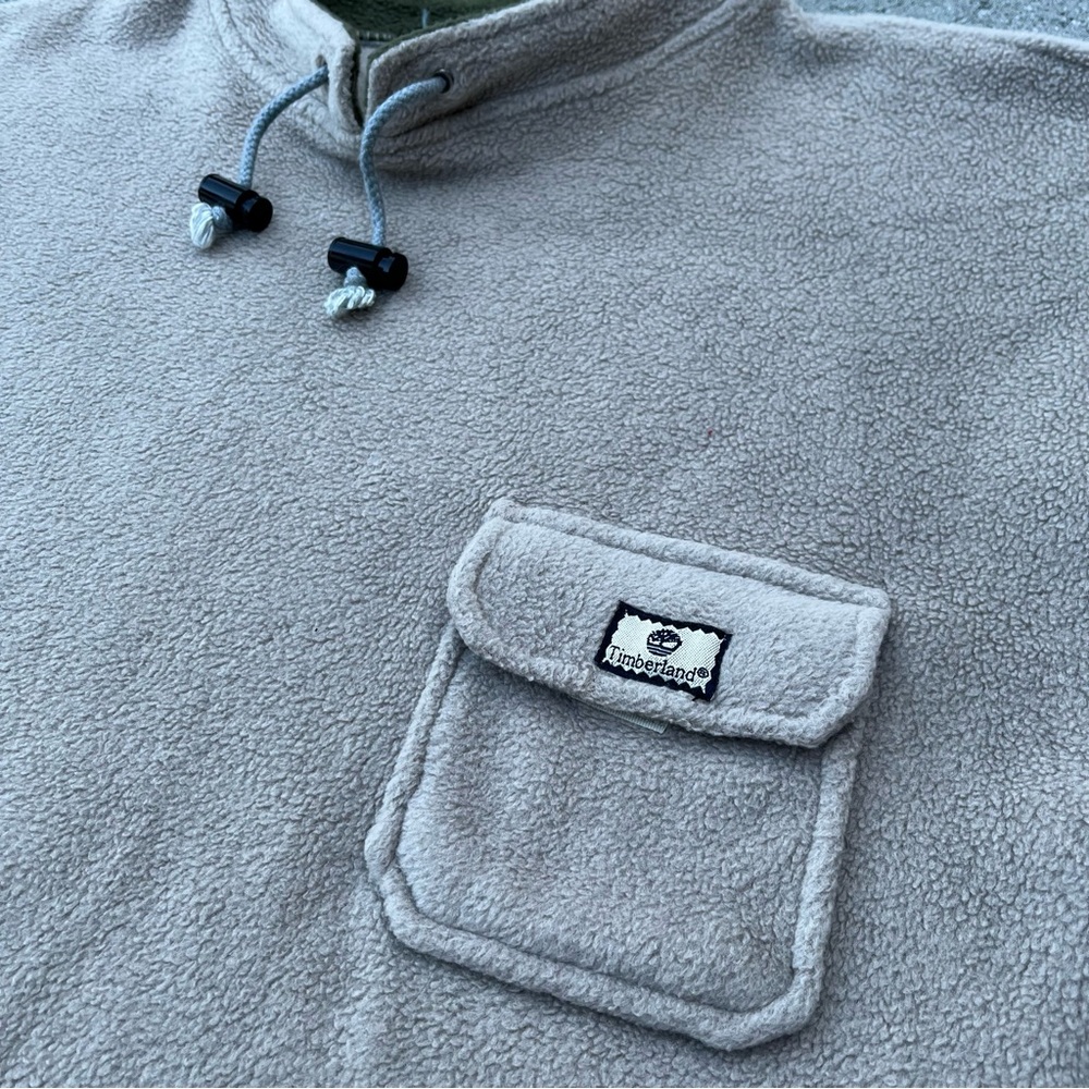 Vtg Timberland Fleece Pullover - Picture 5 of 6